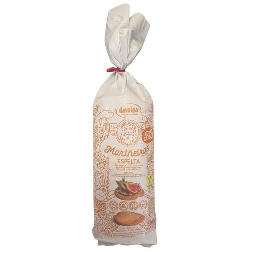 [400057] Tostadas De Pan Mariñeiras Espelta Bio 180Gr - Daveiga