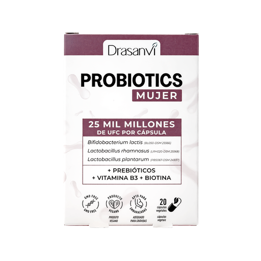 [300137] Probiotics Mujer 20 Caps - Drasanvi