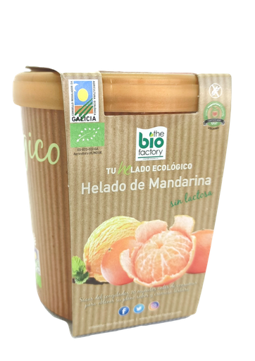 [400068] Helado Mandarina Vegano Bio 480 Ml - The Bio Factory