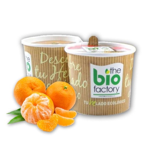 [400083] Helado Mandarina Vegano 100 Ml - The Bio Factory