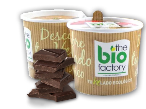 [400084] Helado Chocolate 70% Vegano 100 Ml - The Bio Factory