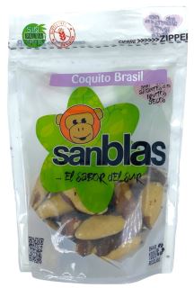 [400104] Coquitos De Brasil Bolsa Zipper 100 Gr - San Blas