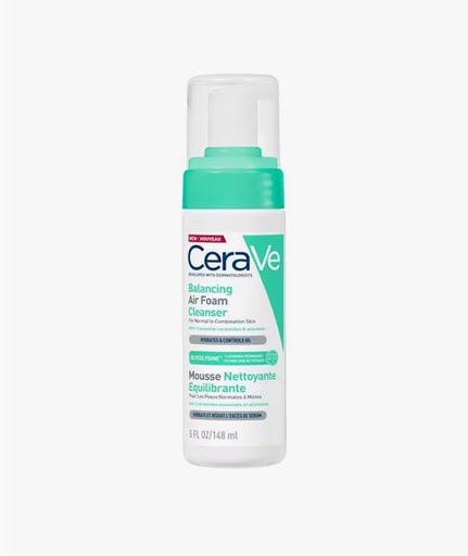 [500196] Limpiador Air Foam Reequilibrante 140 Ml - Cerave
