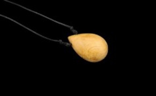 [700063] Colgante Gota Palo Santo 