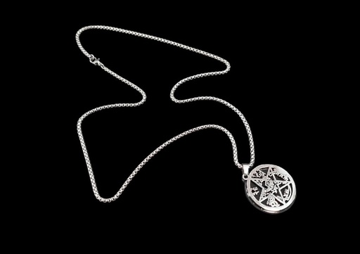 [700074] Colgante Acero Tetragramaton Shungita - Prominer