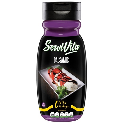 [400172] Salsa De Vinagre Balsámico 320 Ml. - Servivita