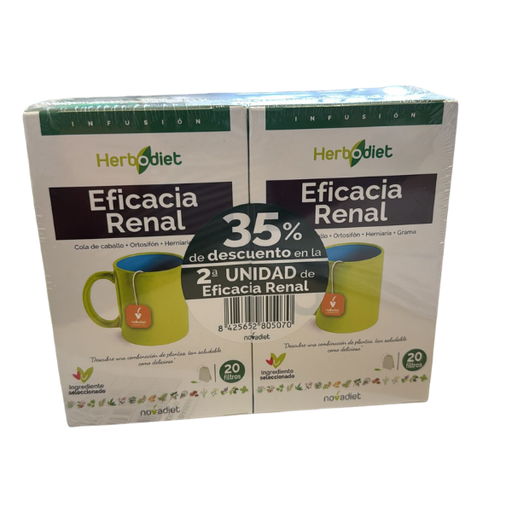 [300262] Pack Infusión Eficacia Renal 35% Dto. 2 Ud - Novadiet