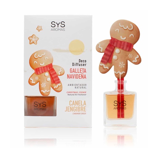 [700108] Difusor Ambientador Galleta De Navidad 90 Ml - Sys