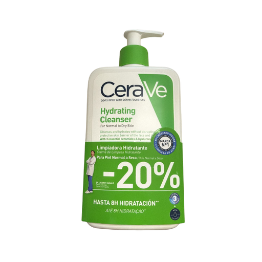 [500291] Limpiadora Hidratante 473 Ml 20 % - Cerave