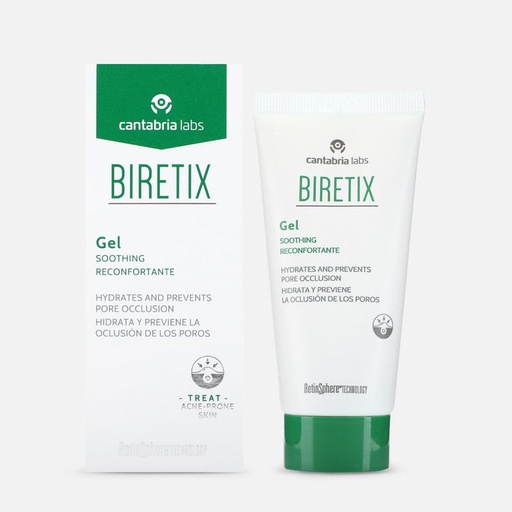 [500319] Biretix Gel Soothing Reconfortante 50 Ml - Cantabria Labs