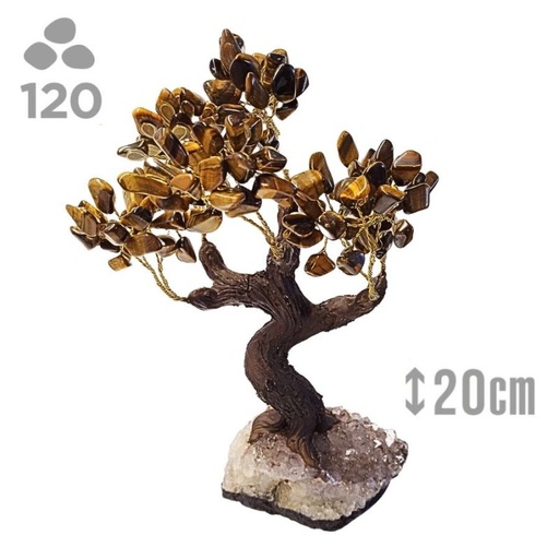 [700138] Árbol Ojo De Tigre 120 Piedras