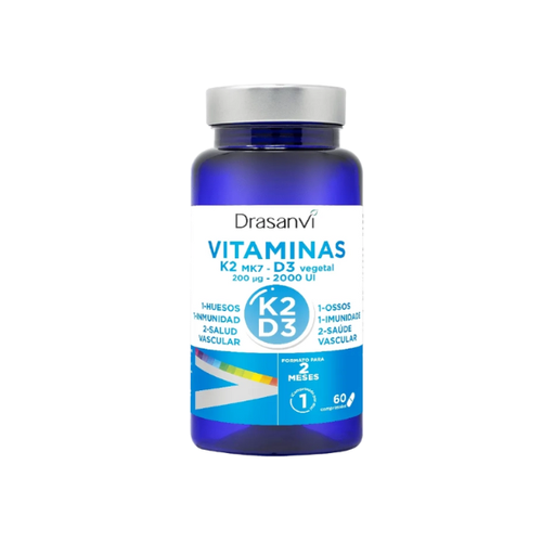 [300315] Vitaminas K2 + D3 60 Comprimidos - Drasanvi