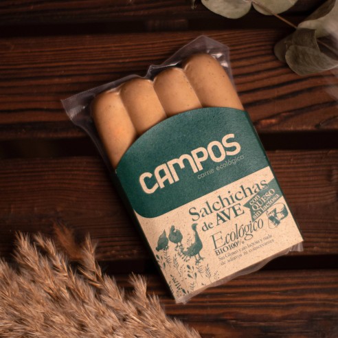 [400270] Salchicha Frankfurt De Ave Con Queso Kg.  - Campos
