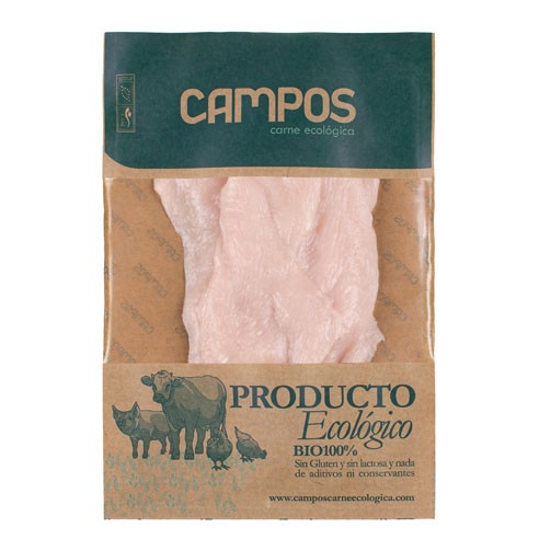 [400283] Pechuga De Pollo Fileteada Ecológica Kg.  - Campos