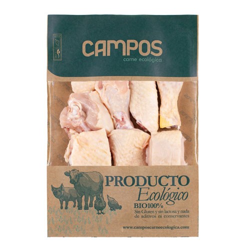 [400287] Pollo Troceado Ecologico Kg.  - Campos