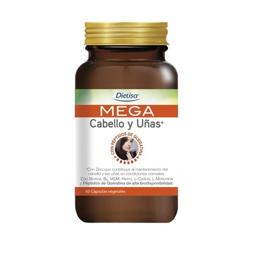 [300318] Mega Cabello Y Uñas 60 Cápsulas - Dielisa