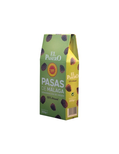 [400299] Estuche Pasas Extra Malagueñas 200 G - El Pasero