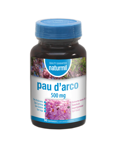 [300333] Pau D´Arco 90 Comp. 500 Mg. - Naturmil