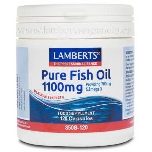 [300328] Aceite De Pescado Puro 1100 Mg 120 Cápsulas - Lamberts