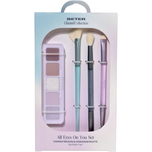 [500385] All Eyes On You Set Pinceles Y Paletas Ojos - Beter