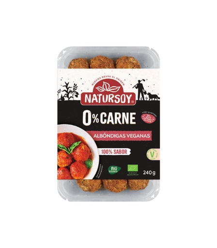 [400305] Albondigas Veganas 240 G - Natursoy