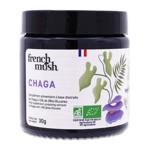 [300336] Polvos Extractos Chaga 30 Gr - French Mush