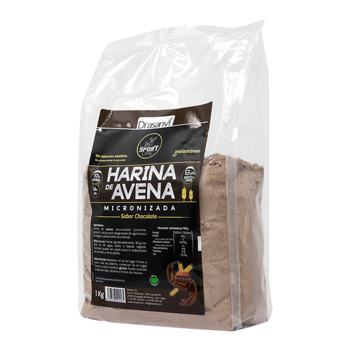 [400327] Harina Avena Chocolate 1 Kg - Drasanvi