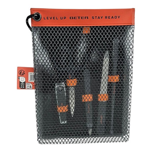 [500388] Kit De Viaje Cuidado Personal Naranja - Beter