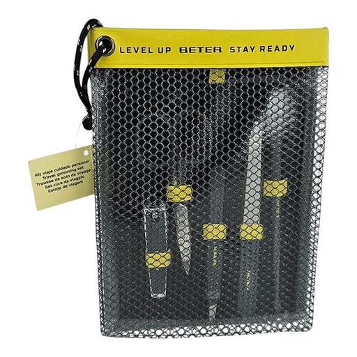 [500389] Kit De Viaje Cuidado Personal Amarillo - Beter
