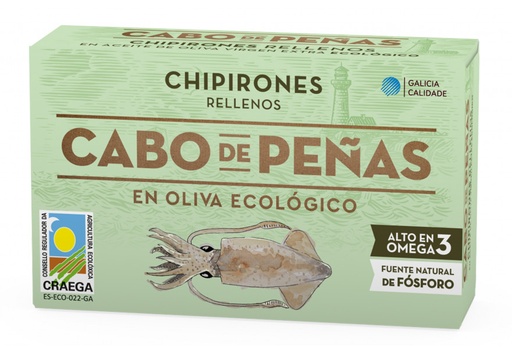 [400436] Chipirones Aceite De Oliva V.E. Ecologico - Cabo De Peñas