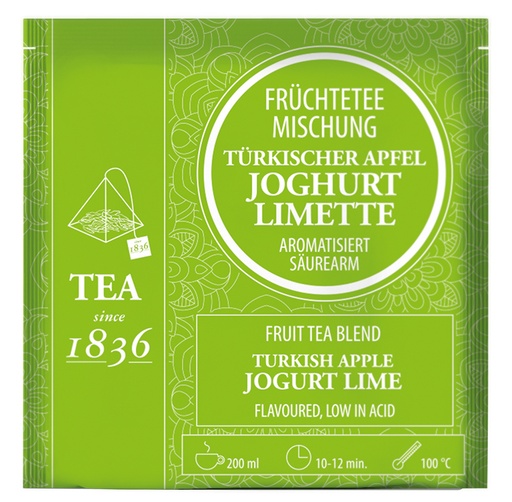 [400373] Pirámide De Té Joghurt Limette  4 G - Tea