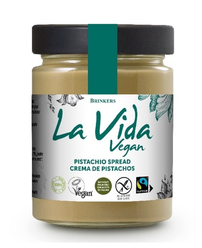 [400414] Crema Pistacho Vegana 270 G. - La Vida Vegan
