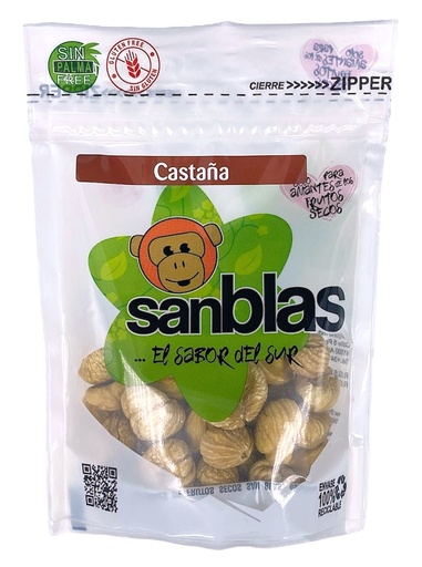 [400409] Castañas Pilongas Zipper 100 Gr - San Blas