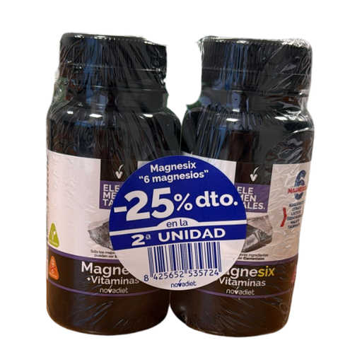 [300379] Pack Magnesix + Vitaminas 60 Comprimidos 25 % Dto. 2ª Ud - Novadiet