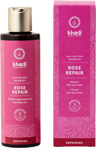 [500423] Champú Rosa Reparador 200 Ml - Khadi