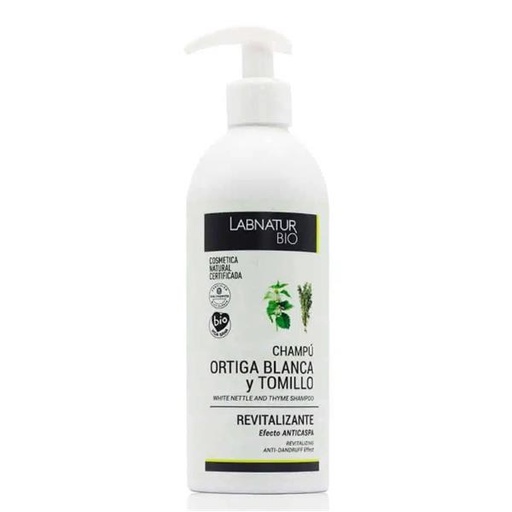 [500431] Champú Revitalizante Ortiga Blanca Tomillo Bio 450ml - Labnatur