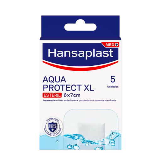 [600054] Apósito Aqua Protect XL 6 x 7 Cm 5 Unidades - Hansaplast