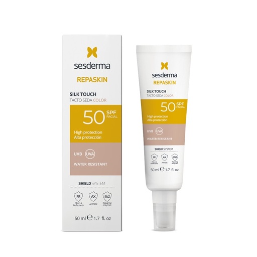 [500452] Repaskin Tacto Seda Color spf 50+ 50 Ml. - Sesderma