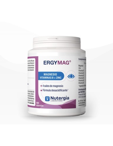 [300393] Ergymag 180 Cápsulas - Nutergia