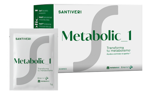 [300394] Metabolic 1 21 Sobres - Santiveri
