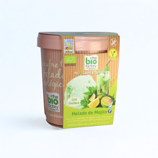 [400490] Helado Mojito Vegano Bio 480 Ml - The Bio Factory