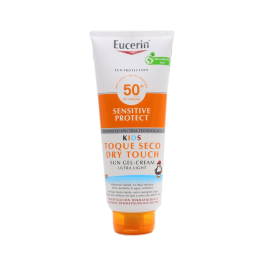 [600081] Pack Sun Kids Toque Seco Gel-Crema FPS 50+ 200 ml + Regalo Roll On - Eucerin