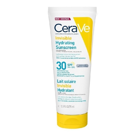 [500457] Loción Protectora Hidratante Invisible 30 SPF+ 74 G - Cerave