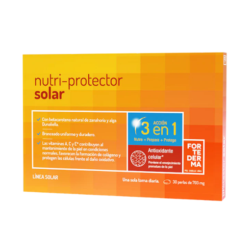 [300407] Nutriprotector Solar 30 Perlas - Herbora