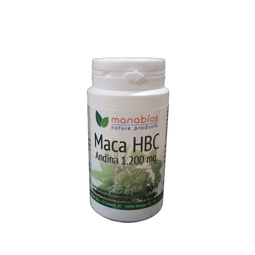[300424] Maca Andina 1200 Mg 90 Cápsulas -Manabios