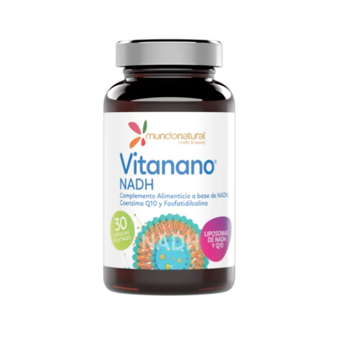 [300428] Vitanano Nadh Liposomado 30 Cápsulas - Mundo Natural