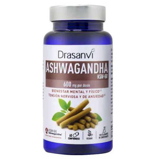 [300433] Ashwagandha 60 comprimidos Ksm-66 - Drasanvi