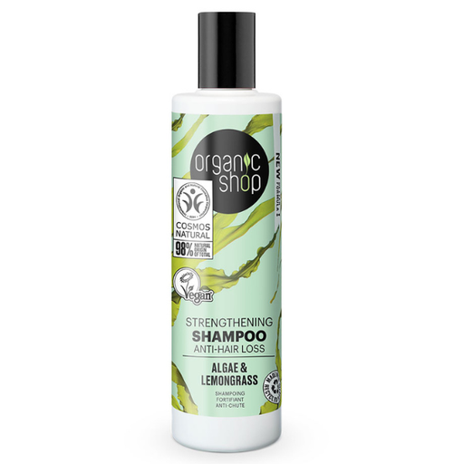 [600107] Champú Fortalecedor Anti-Caida Algas Y Citronela 280 Ml. - Organic Shop