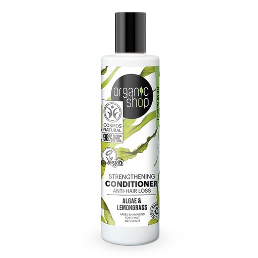[600119] Acondicionador Fortalecedor Anti - Caida Algas Y Citronela 280 Ml. - Organic Shop