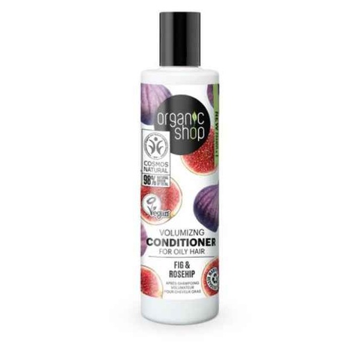 [600121] Acondionador Voluminizador Cabello Graso Higo Y Escaramujo 280 Ml. - Organic Shop